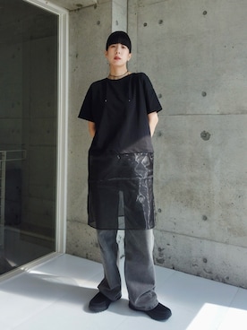 「アイテム（アクセサリー）」を使った、RIKAさん（レディース・168cm・30代）の夏コーディネート