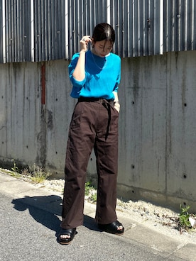 RIKAさん（レディース・168cm）の春コーディネート