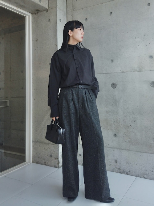 Squaretoe Leather Sabot（スリッポン）｜TODAYFUL（トゥデイフル）の