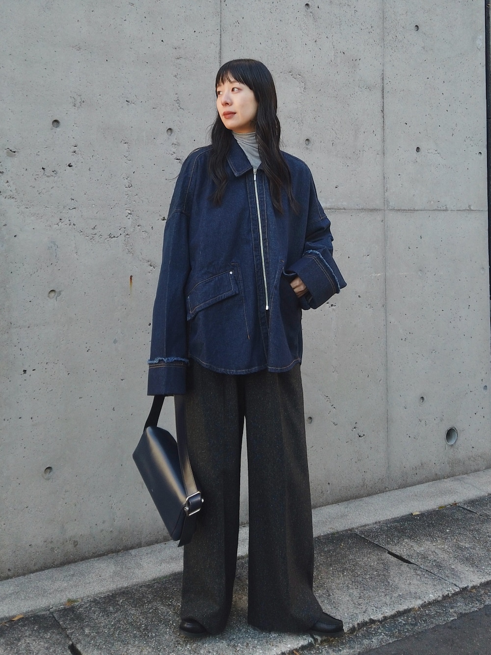 Knuth Marfのデニムジャケットを使った人気ファッションコーディネート