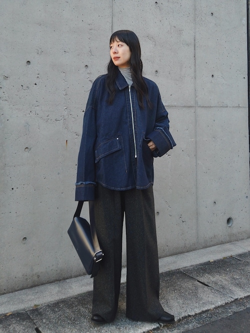 denim over shirt jacket(unisex)（デニムジャケット）｜Knuth Marf