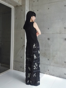 「アイテム（Tシャツ/カットソー）」を使った、RIKAさん（レディース・168cm・30代）の夏コーディネート