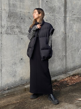 RIKAさん(レディース・168cm)の冬コーディネート