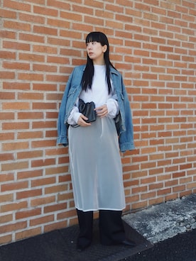 RIKAさん（レディース・168cm）の春コーディネート