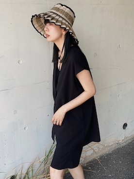 RIKAさん（レディース・168cm）の夏コーディネート