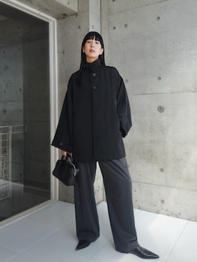 「アイテム（ジャケット/アウター）」を使った、RIKAさん（レディース・168cm・30代）の秋コーディネート
