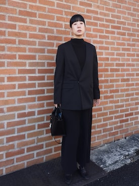 RIKAさん（レディース・168cm）の冬コーディネート