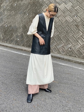 「TODAYFUL」｜RIKAさん（レディース・168cm）の秋コーディネート