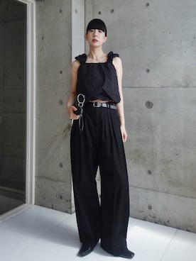 「STYLEMIXER（スタイルミキサー）のアイテム」を使った、RIKAさん（レディース・168cm）の夏コーディネート