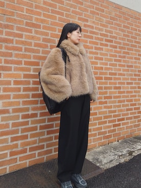 RIKAさん(レディース・168cm)の冬コーディネート