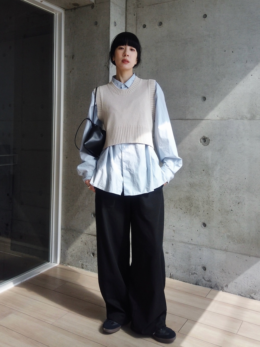 ànuke online store（アンヌーク） / Mix Knit VestMix Knit