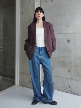 RIKAさん（レディース・168cm）の春コーディネート