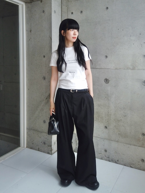 6 tシャツ 半袖 「別注」「Ruro for 6」MINI TEE/Tシャツ レディース