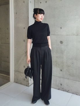 「H&M（エイチ・アンド・エム）のアイテム」を使った、RIKAさん（レディース・168cm）の秋コーディネート
