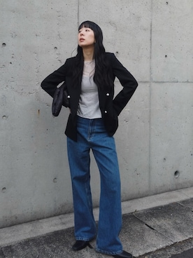 RIKAさん（レディース・168cm）の冬コーディネート