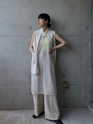 ENOF（イナフ）の「suede vest（ベスト）」 - WEAR