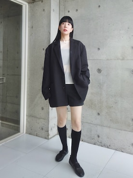 「STYLEMIXER（スタイルミキサー）のアイテム」を使った、RIKAさん（レディース・168cm）の春コーディネート