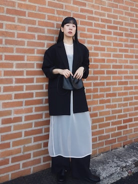 RIKAさん（レディース・168cm）の春コーディネート