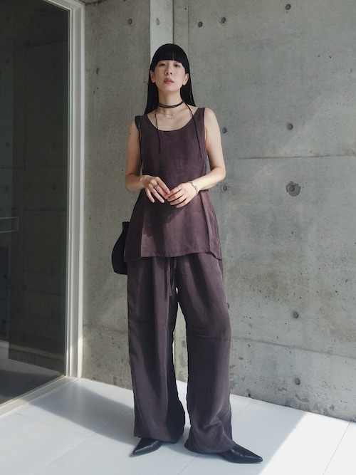 【新品未使用】lit Choker Set Cupra Tops ブラウン Choker Set Cupra Tops（シャツ/ブラウス）｜lit（リット）の