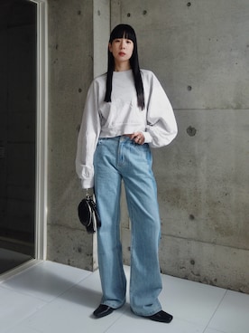 「ETRE TOKYO（エトレトウキョウ）のアイテム」を使った、RIKAさん（レディース・168cm）の春コーディネート