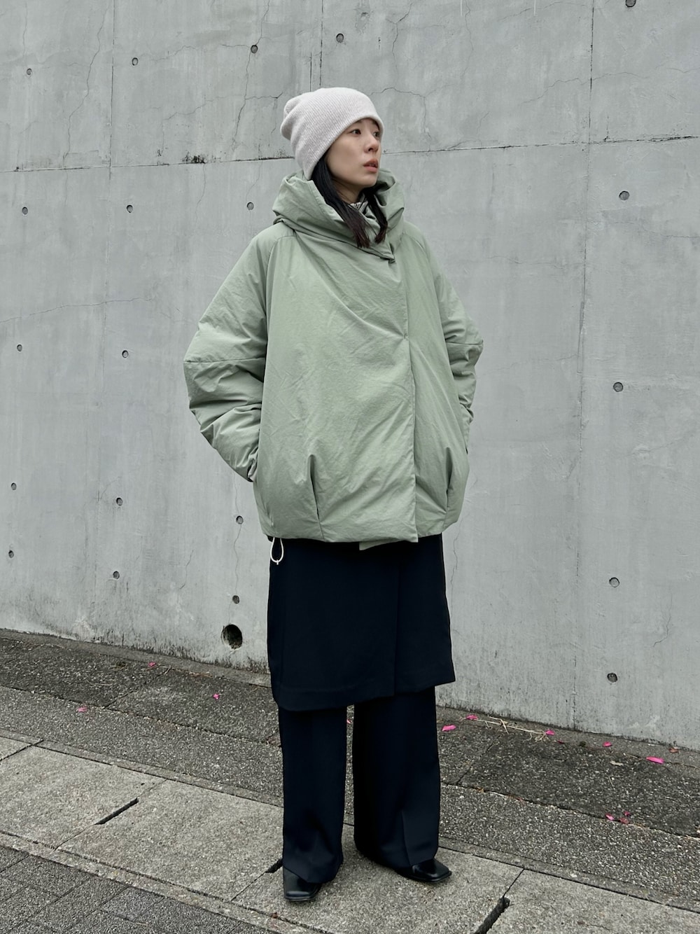 BLACK BY MOUSSY ダウン ダウンジャケット stand collar down