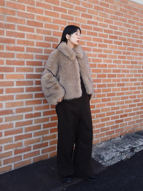 Egg Fur Coat（ムートンコート）｜leinwande（ラインヴァンド）の