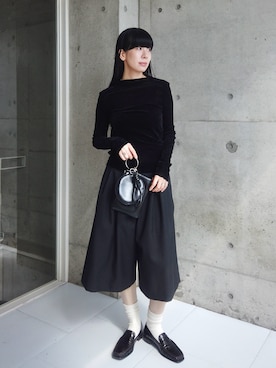 「TODAYFUL（トゥデイフル）のアイテム」を使った、RIKAさん（レディース・168cm）の秋コーディネート
