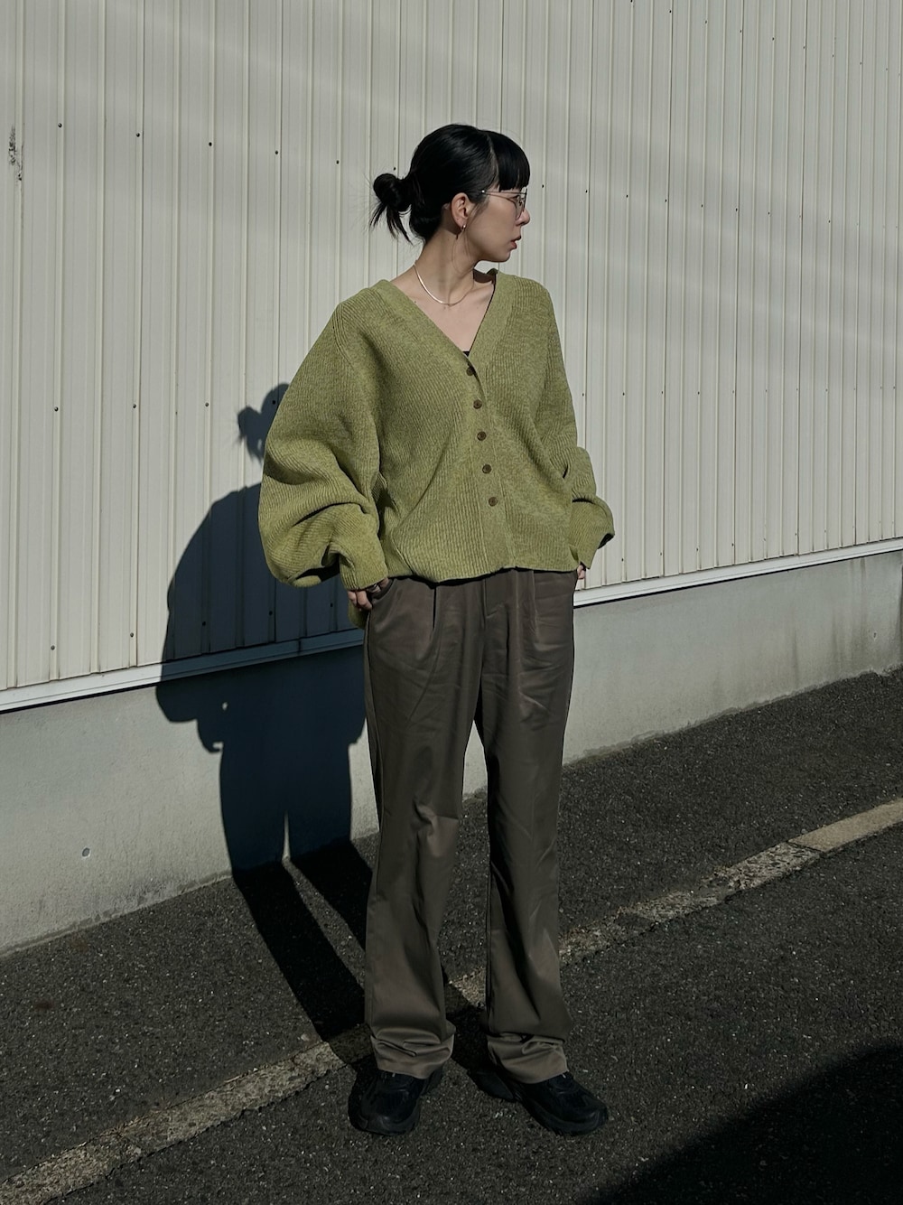 ENOF（イナフ）の「basic straight pants（その他パンツ）」 - WEAR