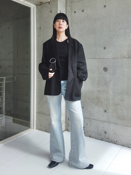 Squaretoe Leather Sabot（スリッポン）｜TODAYFUL（トゥデイフル）の