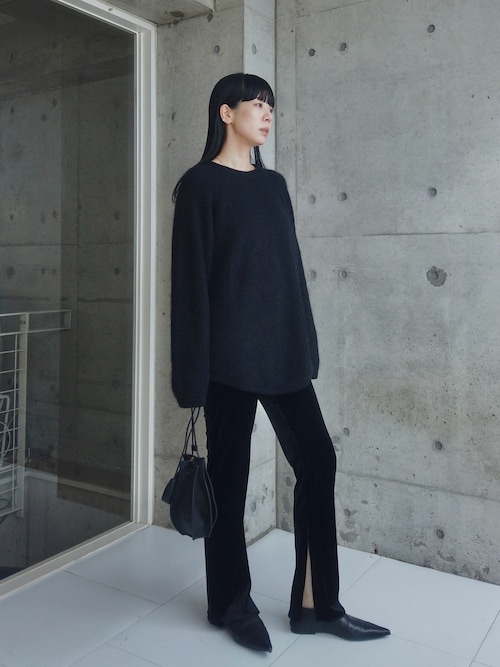 Velour Slit Leggings（その他パンツ）｜TODAYFUL（トゥデイフル）の