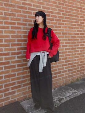 RIKAさん（レディース・168cm）の春コーディネート