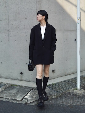 「BIGOTRE（ビゴター）のアイテム」を使った、RIKAさん（レディース・168cm）の春コーディネート