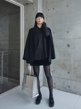 「アイテム（その他シューズ）」を使った、RIKAさん（レディース・168cm）の秋コーディネート