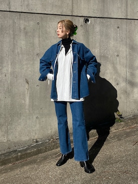 RIKAさん（レディース・168cm）の春コーディネート