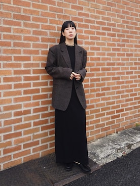 RIKAさん（レディース・168cm）の春コーディネート