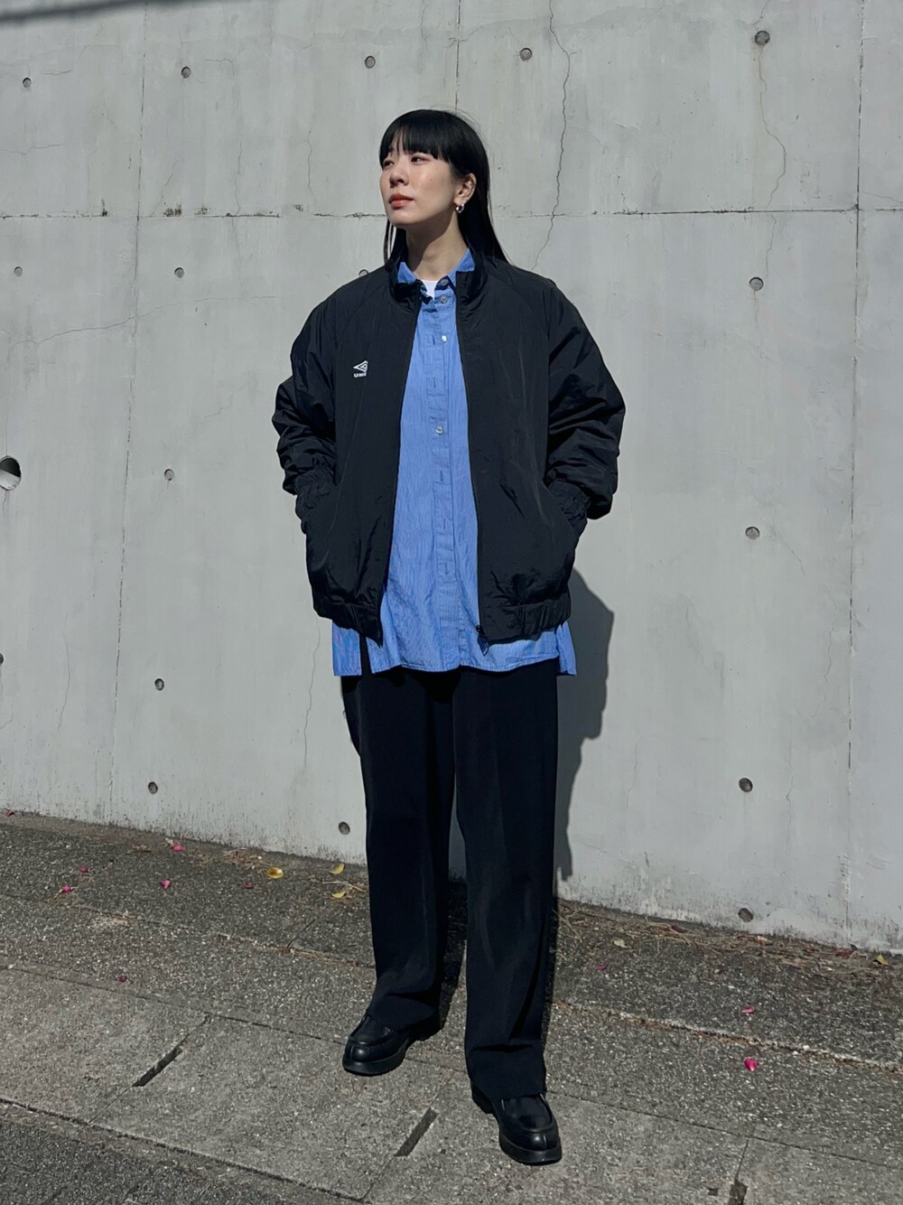 UMBRO×BELPER×M TO R】NYLON TRACK JACKETを使った人気ファッション