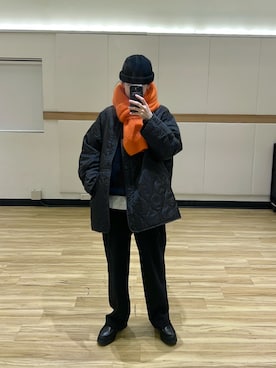 RIKAさん（レディース・168cm）の冬コーディネート