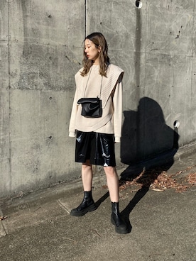 RIKAさん（レディース・168cm）の冬コーディネート