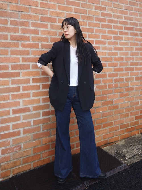 denim baggy pants(unisex)（デニムパンツ）｜Knuth Marf
