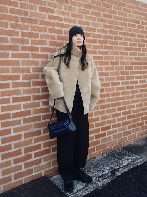 Standcollar Boa Jacket（ブルゾン）｜TODAYFUL（トゥデイフル）の