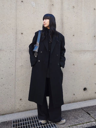 ENOF（イナフ）の「twill coat（ステンカラーコート）」 - WEAR