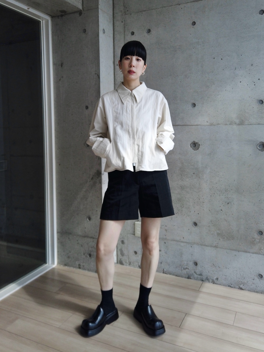 ＜H＞ナイロンツイルショートパンツ UNITED ARROWS LTD. OUTLET｜<H>ナイロンツイルショートパンツ