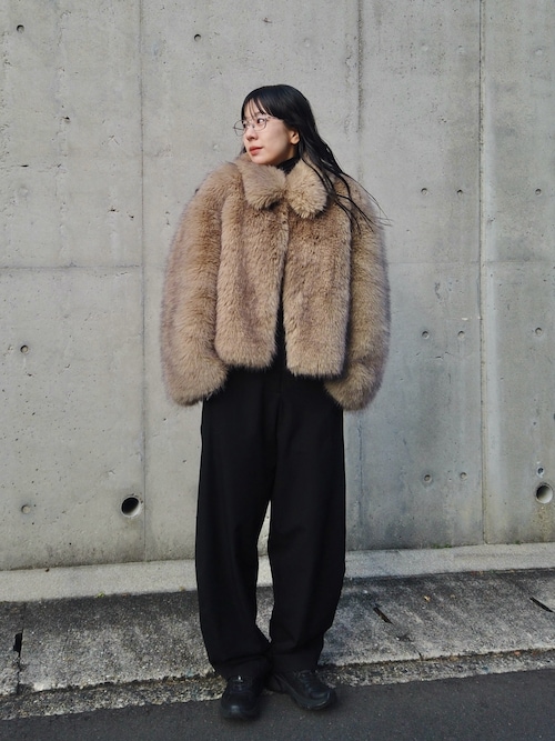 Egg Fur Coat（ムートンコート）｜leinwande（ラインヴァンド）の