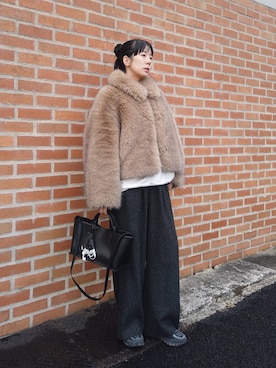 RIKAさん(レディース・168cm)の冬コーディネート