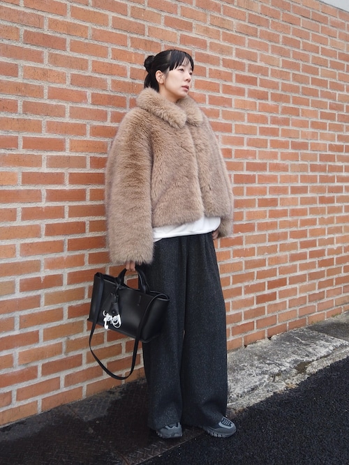 Egg Fur Coat（ムートンコート）｜leinwande（ラインヴァンド）の