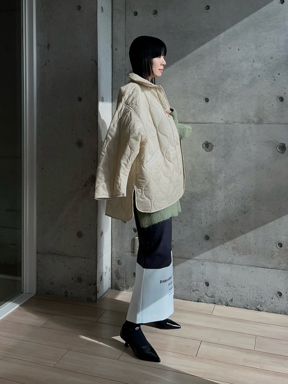 Ameri（アメリ）の「AMERI×THE MET ILINE SKIRT（スカート）」 - WEAR