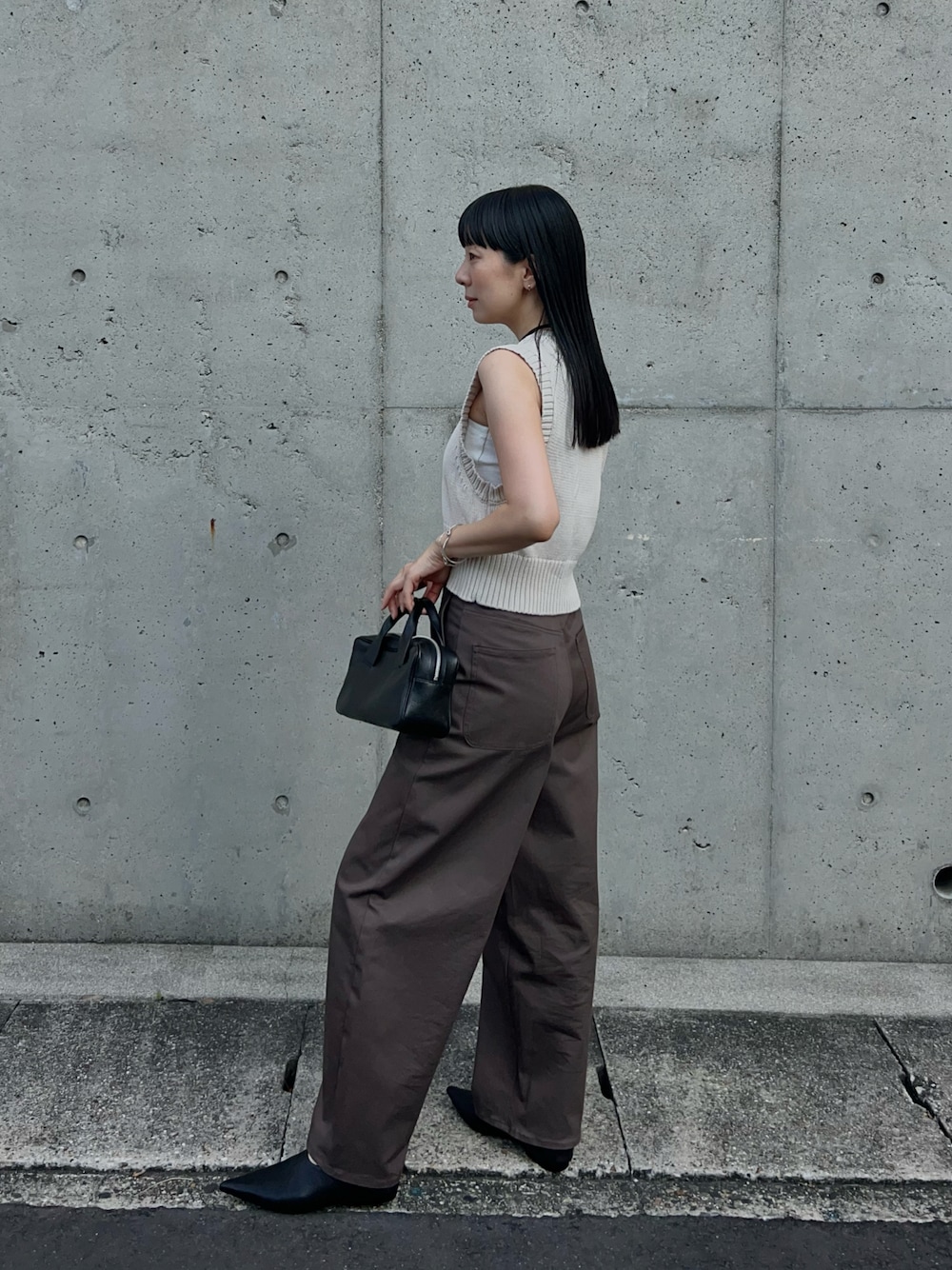 アンヌーク Mix Knit Vest ▪︎new item◾︎ anuke Mix Knit Vest ¥9,900-(tax in