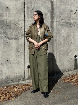 RIKAさん（レディース・168cm）の春コーディネート