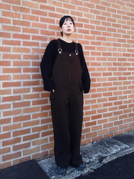 RIKAさん（レディース・168cm）の冬コーディネート