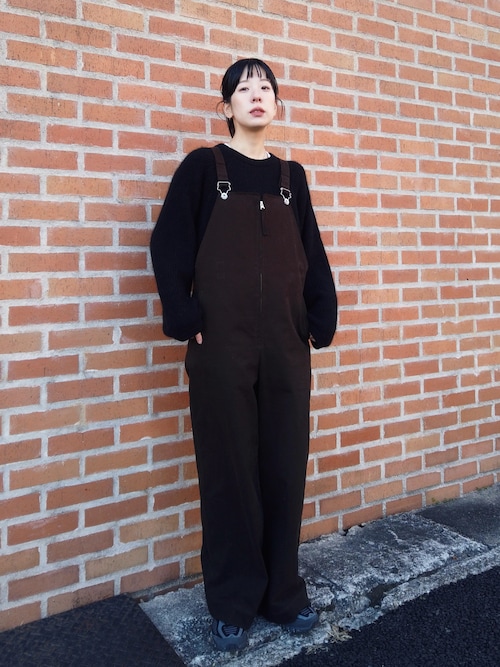セール】Frontzip Twill Salopette（サロペット/オーバーオール